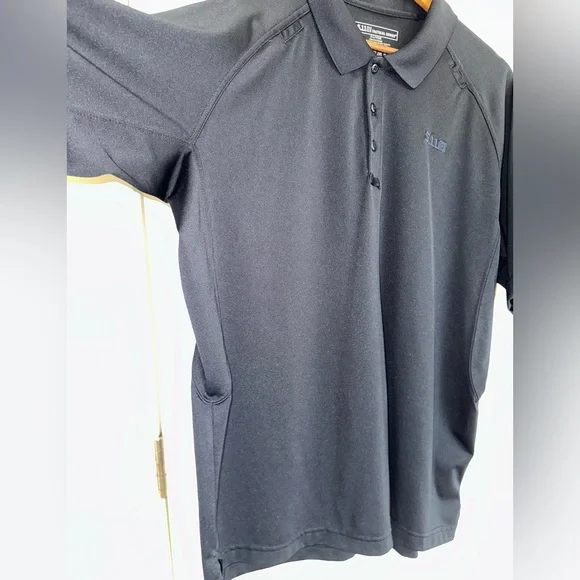 Men’s 5.11 Tactical Series Polo Black - Picture 12 of 16